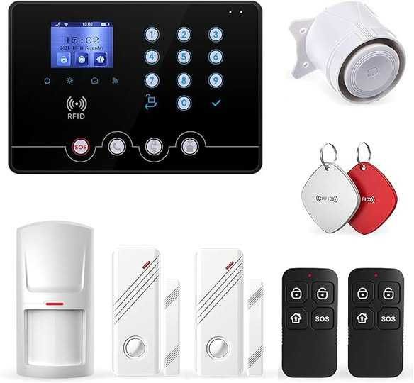 Sistem de alarmă wireless pentru casă Wolf Guard W4Q-A WiFi 4G