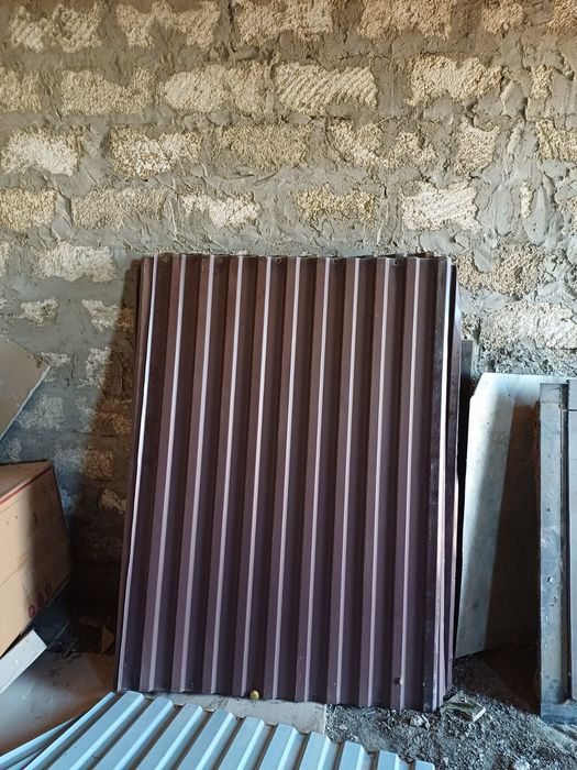 Профлист цвет коричневый