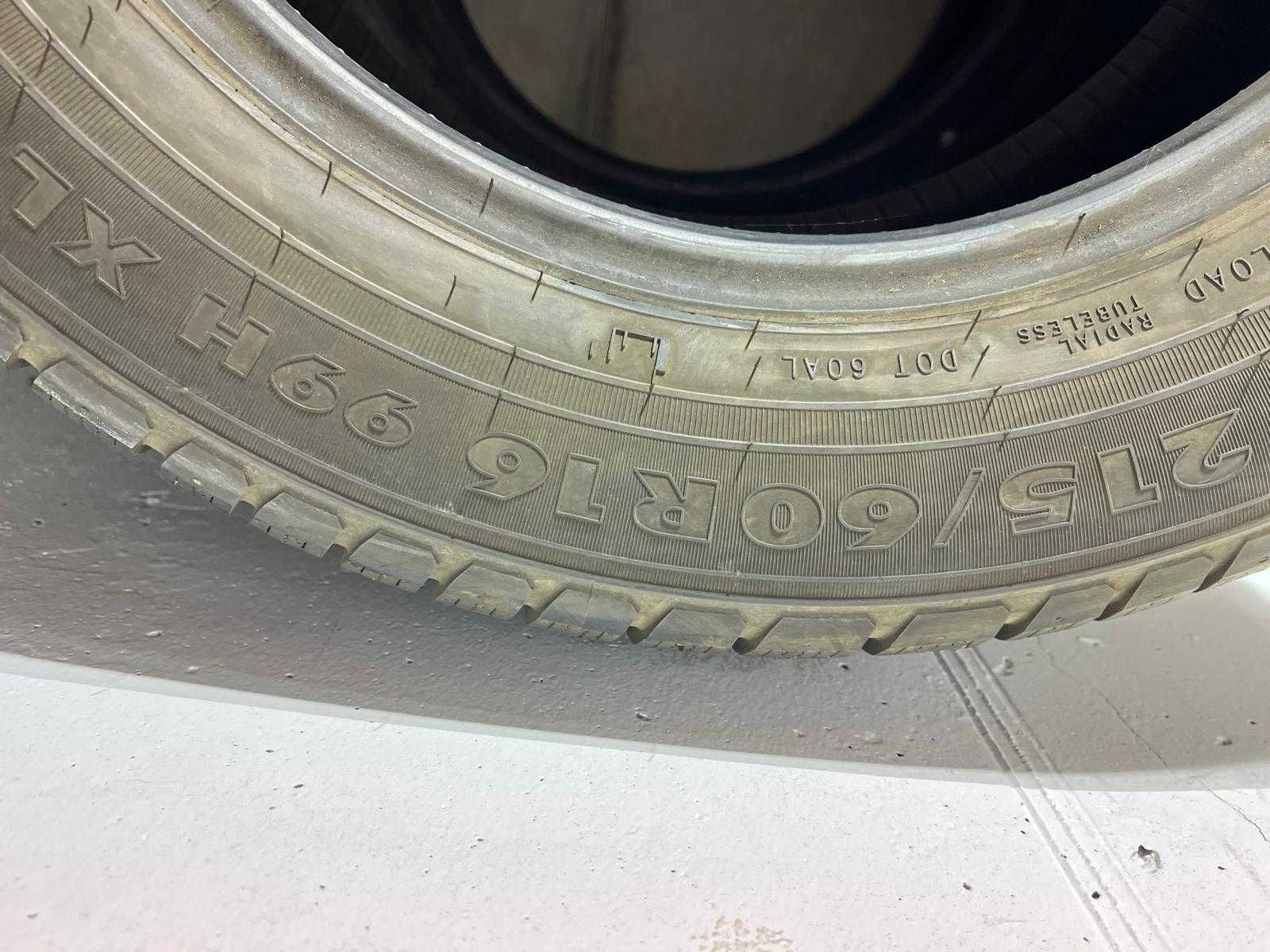 Set de 4 anvelope de iarna 215/60 R16