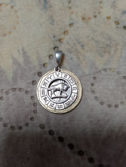 Зодия телец сребро