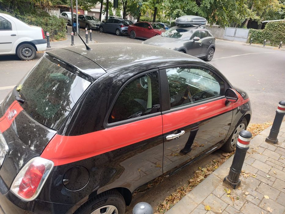 Vand Fiat 500, înmatriculată în Bulgaria acte valabile bile