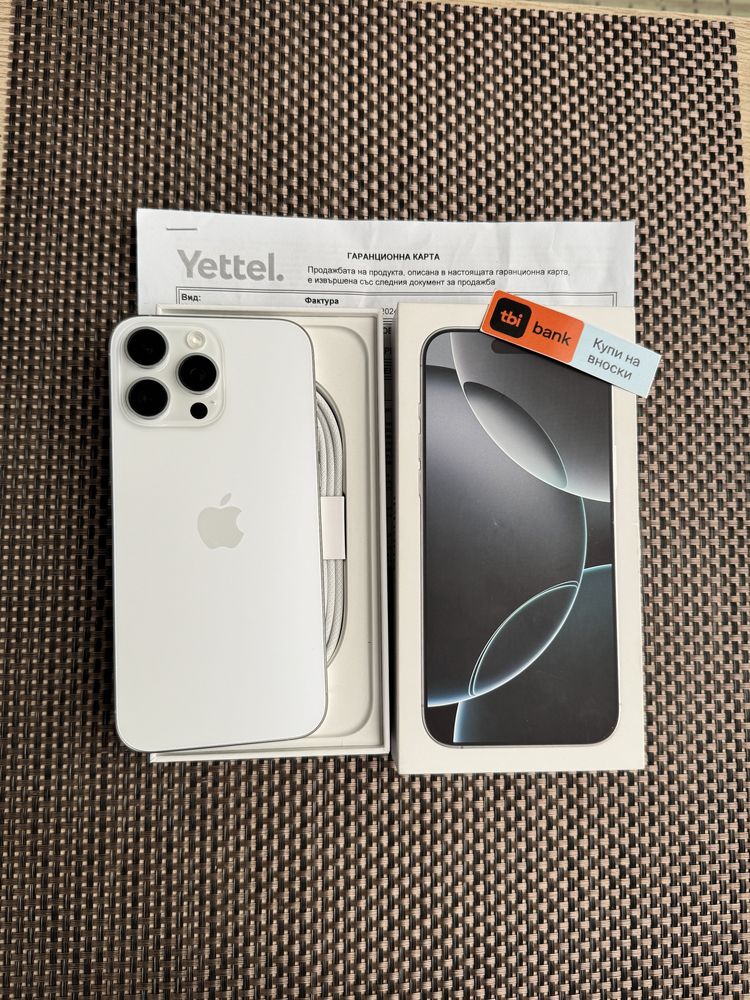 512‼️ЛИЗИНГ от 80лв/м*iPhone 16 pro max* 16 про макс 512ГБ