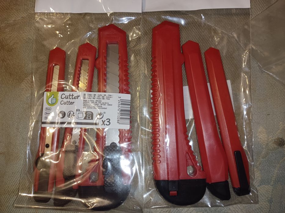 Set 3 bucăți cutter.