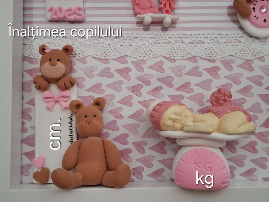 Ramă personalizată pentru bebeluși