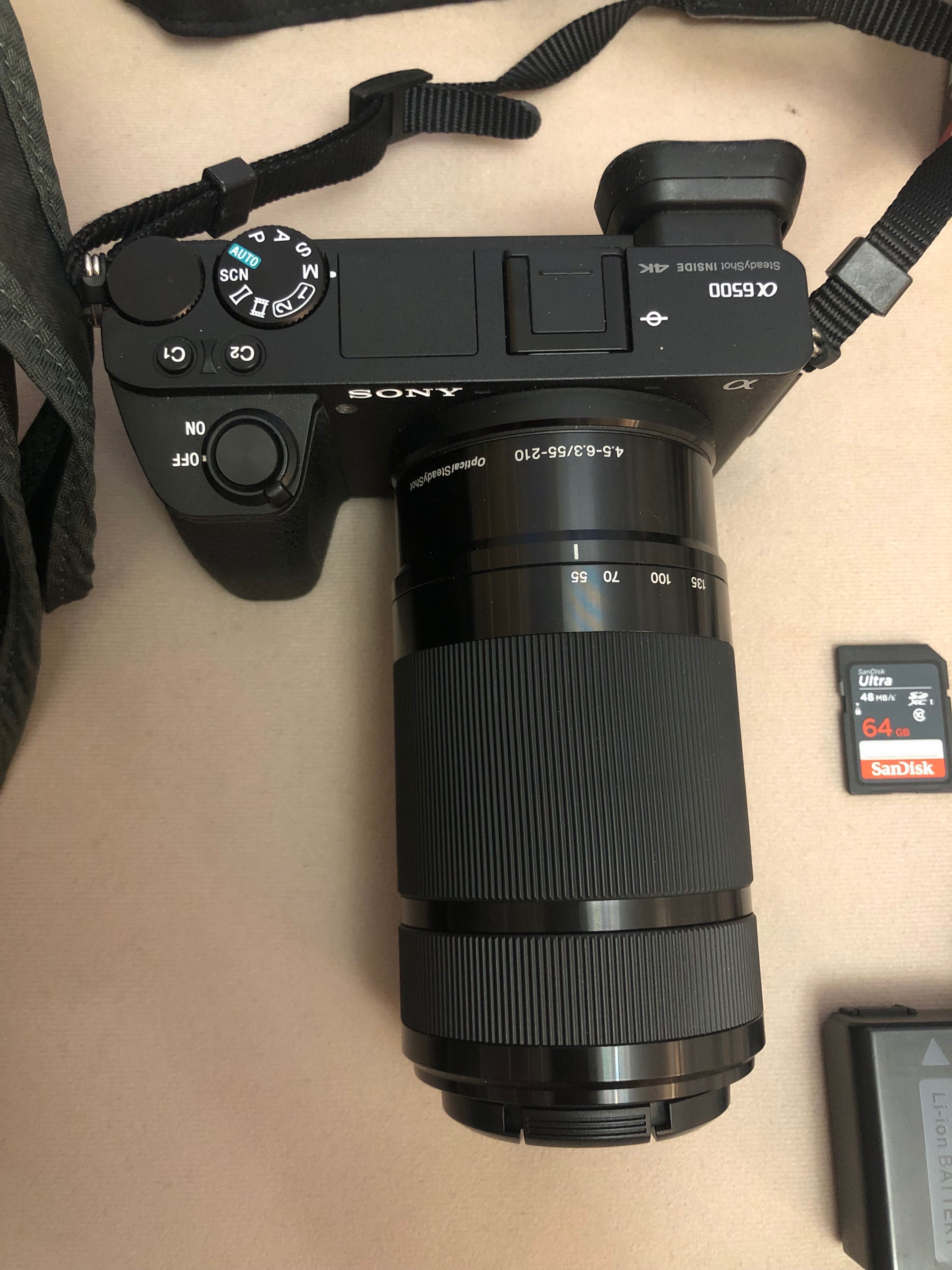 Фотоапарат Sony Alpha A6500 4K Wi-Fi Mirrorless Digital Camera
