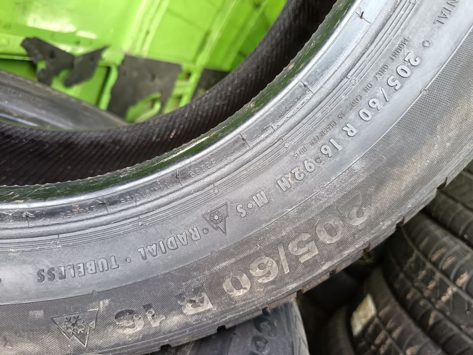 Anvelope MS iarna 205.60.16 continental runflat 2017 6.5mm