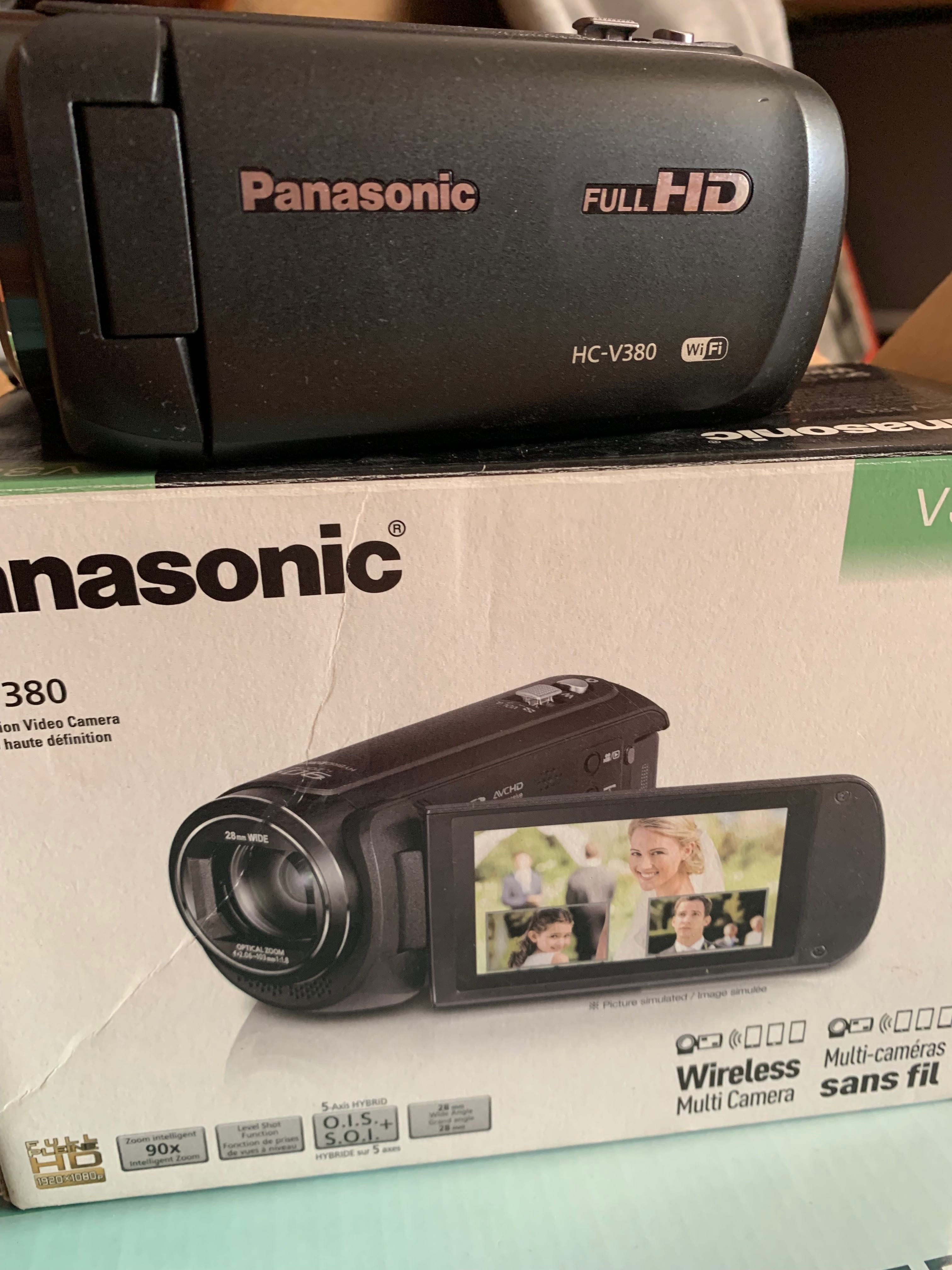 Camera video Panasonic hc-v380
