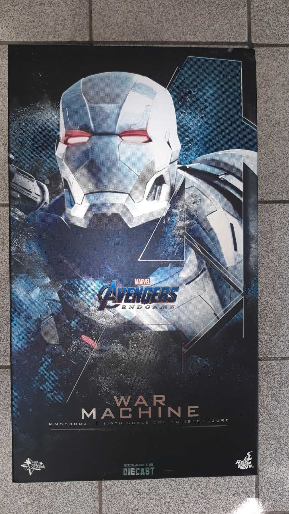 Колекционерска фигурка Hot Toys War Machine Mark 6 Iron Man Endgame