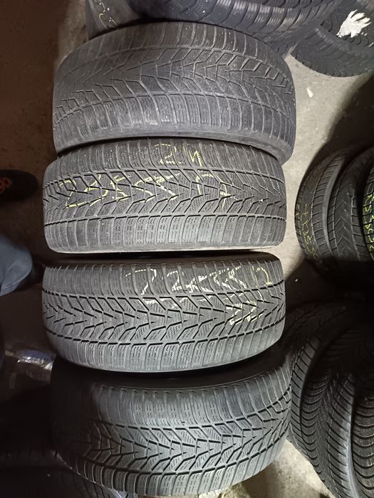Anvelope MS iarna 235 55 17 hankook 2024 și 2022 5.5-6mm