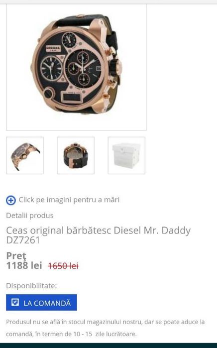 Ceas de mana DIESEL
