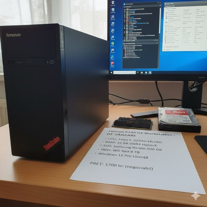 Lenovo P330 G2  HDD-8 TB