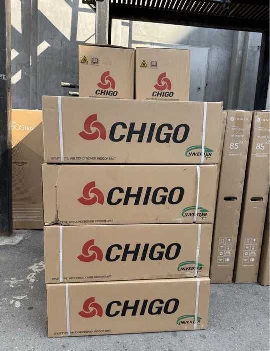 Кондиционер Chigo 12 инвертор (+TEN) СКИДКА доставка бесплатно
