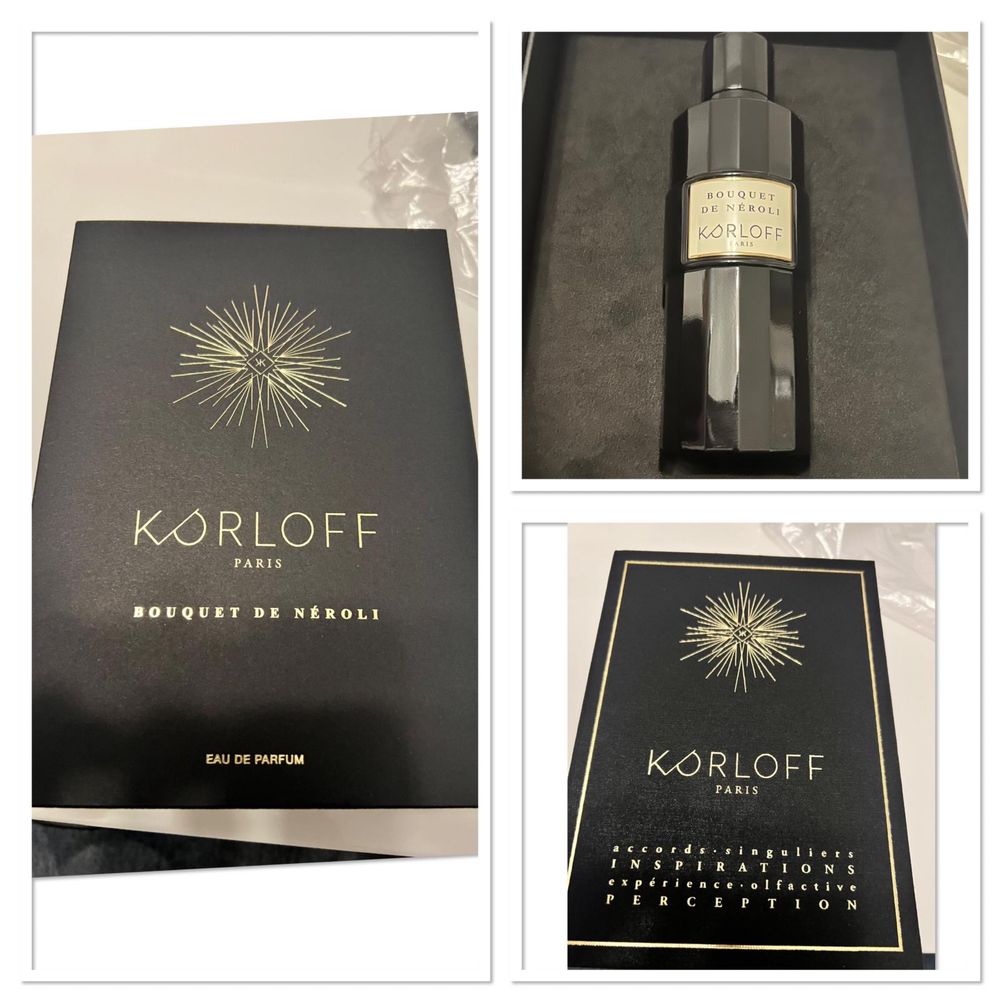 Parfum de nișa KORLOFF Neroli de BOuquet 100ml Paris nou 100% original