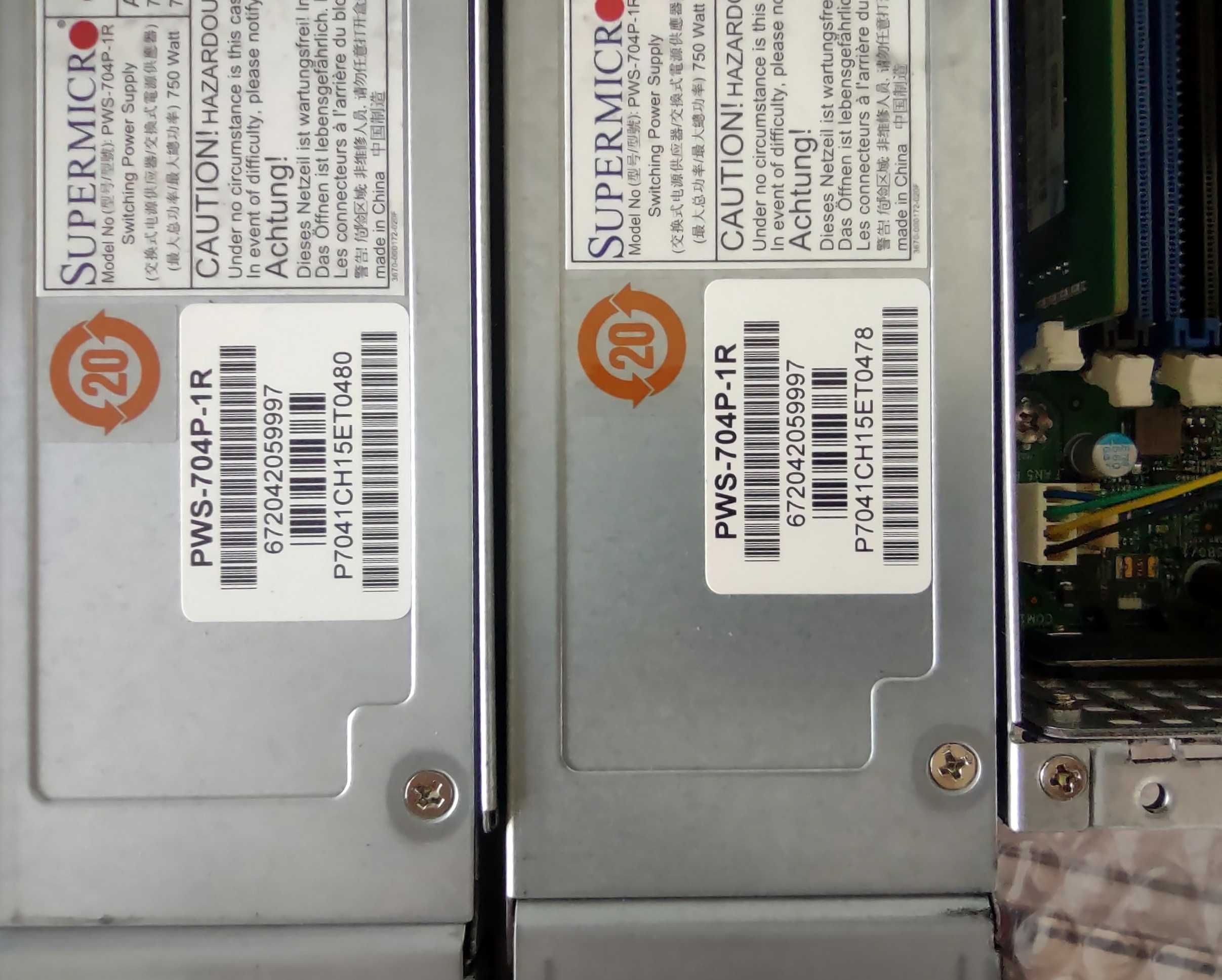 Сървър Supermicro C116 1U X10SRH-CF E5-2683v3 32GB DDR4 SAS9300-8i 14S
