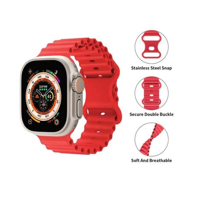 Curea Ocean Band Apple Watch 8 7 6 5 4 3 42mm 44mm 45mm Ultra 49mm