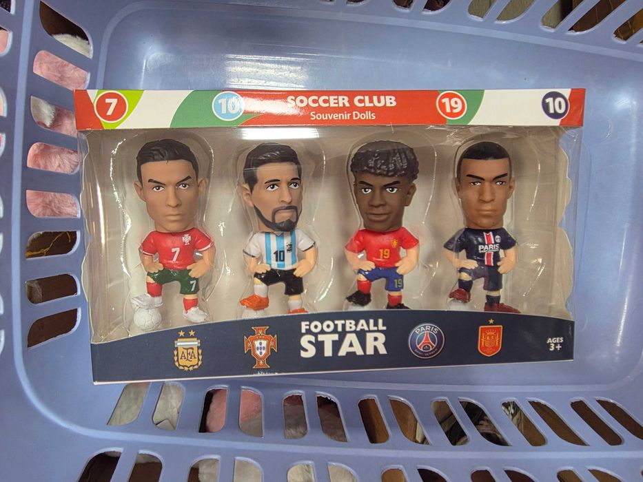 Роналдо, Меси, Ямал Ново ДЕтски Фигурки в кутия 2броя: 22лв,4броя:33лв