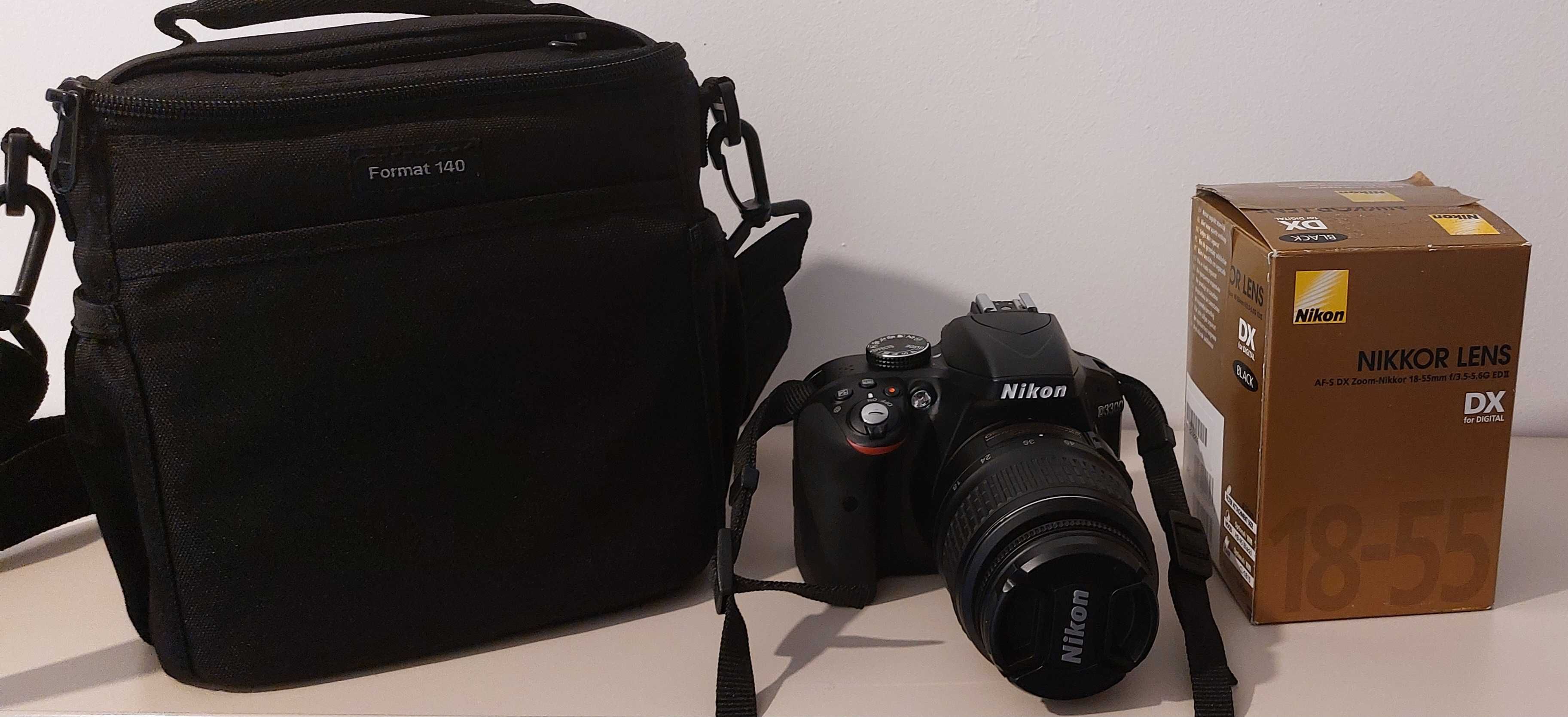 Nikon D3300 kit 18-55mm VR II AF-s DX