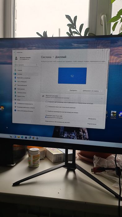 Монитор, IPS матрица, 27 диагональ, 1920/1080