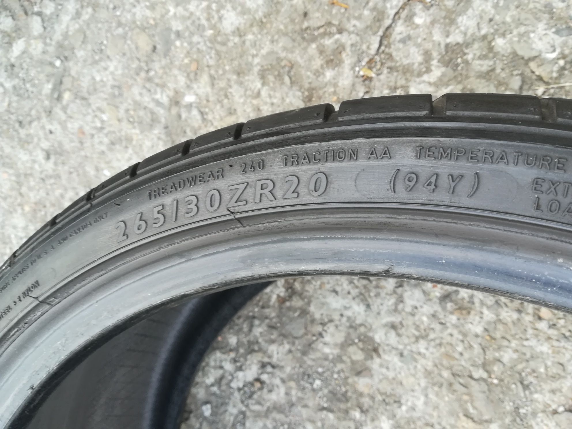 Dunlop SportMaxx 2бр.265/30/20 дот4717