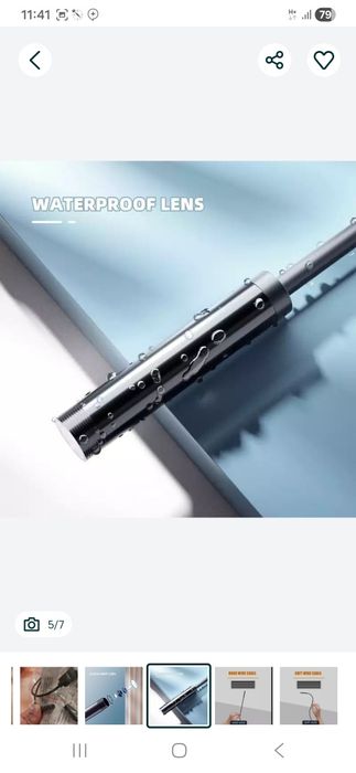 Эндоскоп телга сим камера 2 метрли