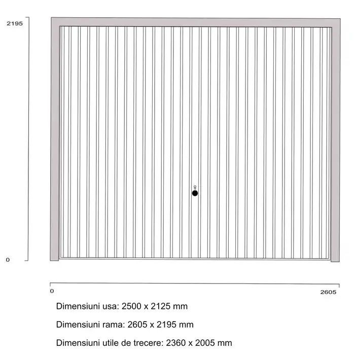 Usa garaj basculanta