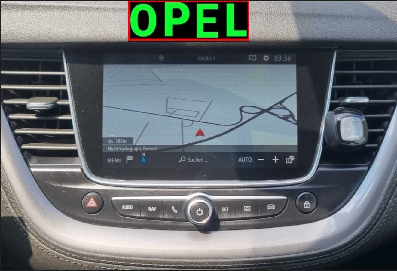 2024 карти за навигация Опел камери за скорост Opel NAC Wave map