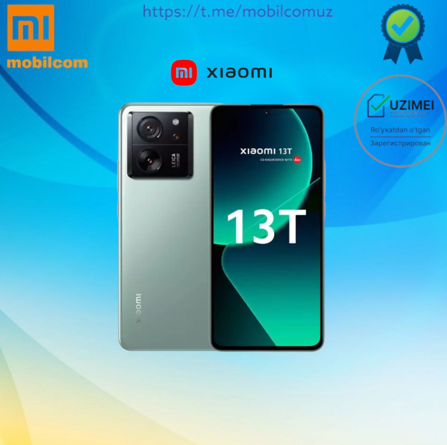 Xiaomi Mi 13T series  Гарантия +IMEI +Доставка