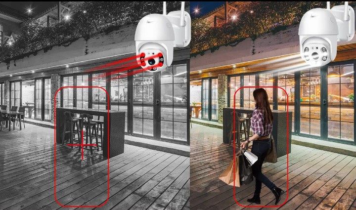 5G Безжична камера 5MPX - COBRA PRO IcSee и YCC365 PLUS два модела