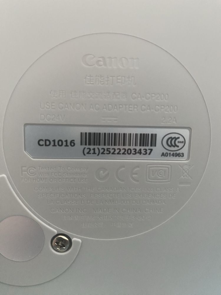 Фотопринтер Canon SELPHY CP510