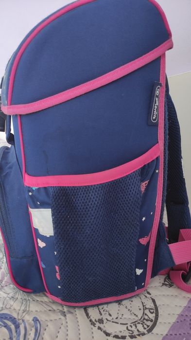 Раница Herlitz + подарък несесер Herlitz за момиче!