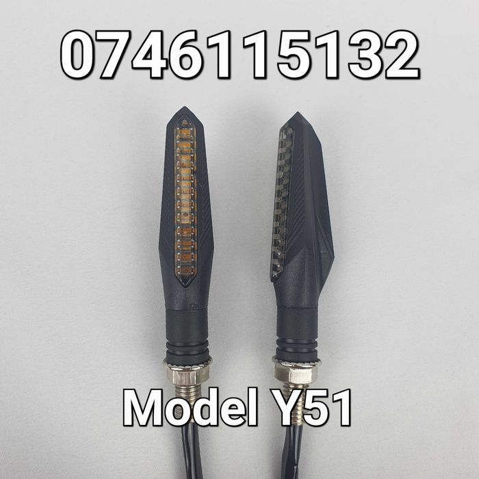 Moto Motocicleta Atv Scuter Cros-Semnalizari LED Dinamice/Standard-Y51