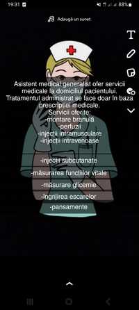 Îngrijiri medicale la domiciliu