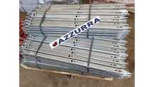 Spade PROFIL U CU CIOC ,MONTANTI cofraje zincati 50 100 150cm distanti