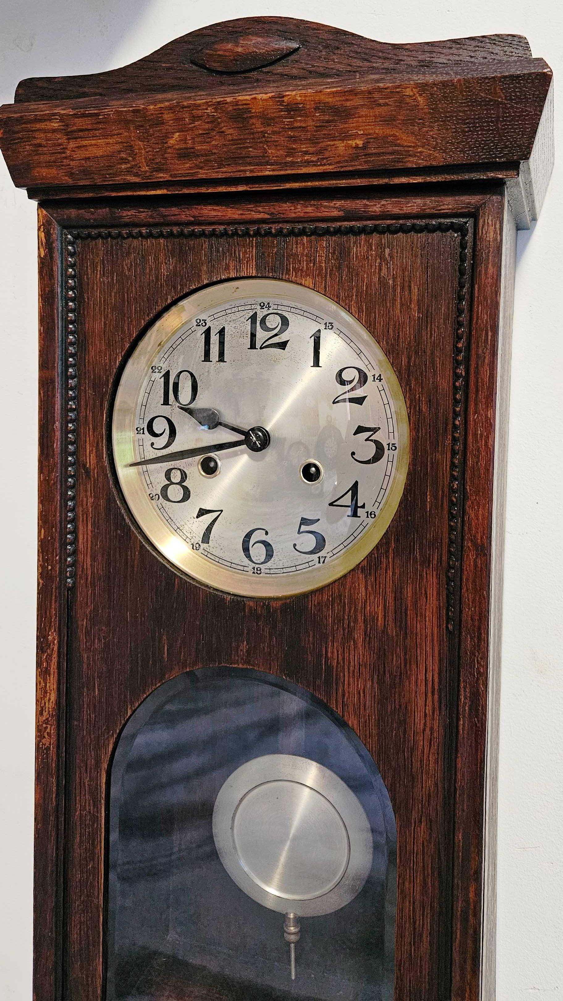 Ceas de perete cu pendula anii 40