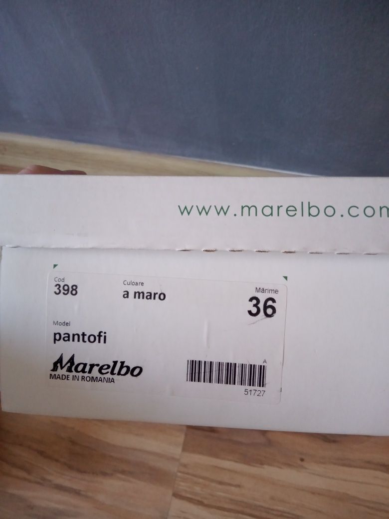 Pantofi Marelbo Piele copii 36