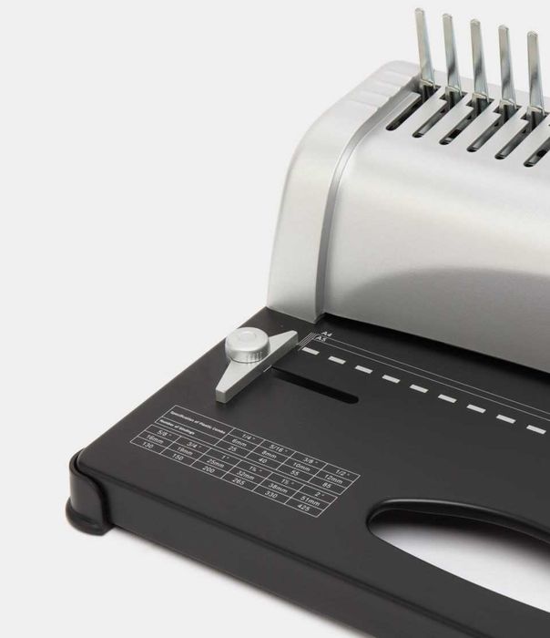 Машина для переплета, 350 листов, 12 л, формата А4 Deli 3870 Скидки !!