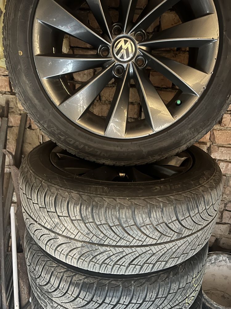 Roti vw R18 ,anvelopa  nou dot 2024/9