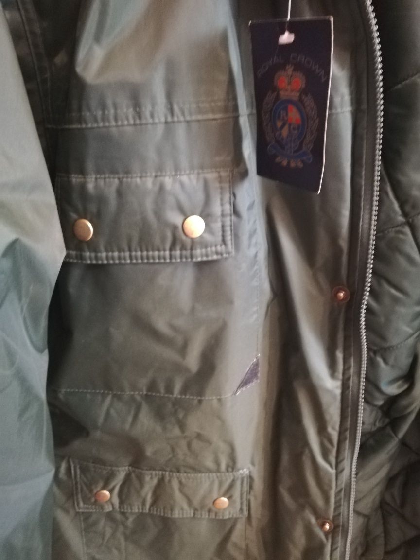 Куртка мужская 50 размер НОВАЯ утепленная