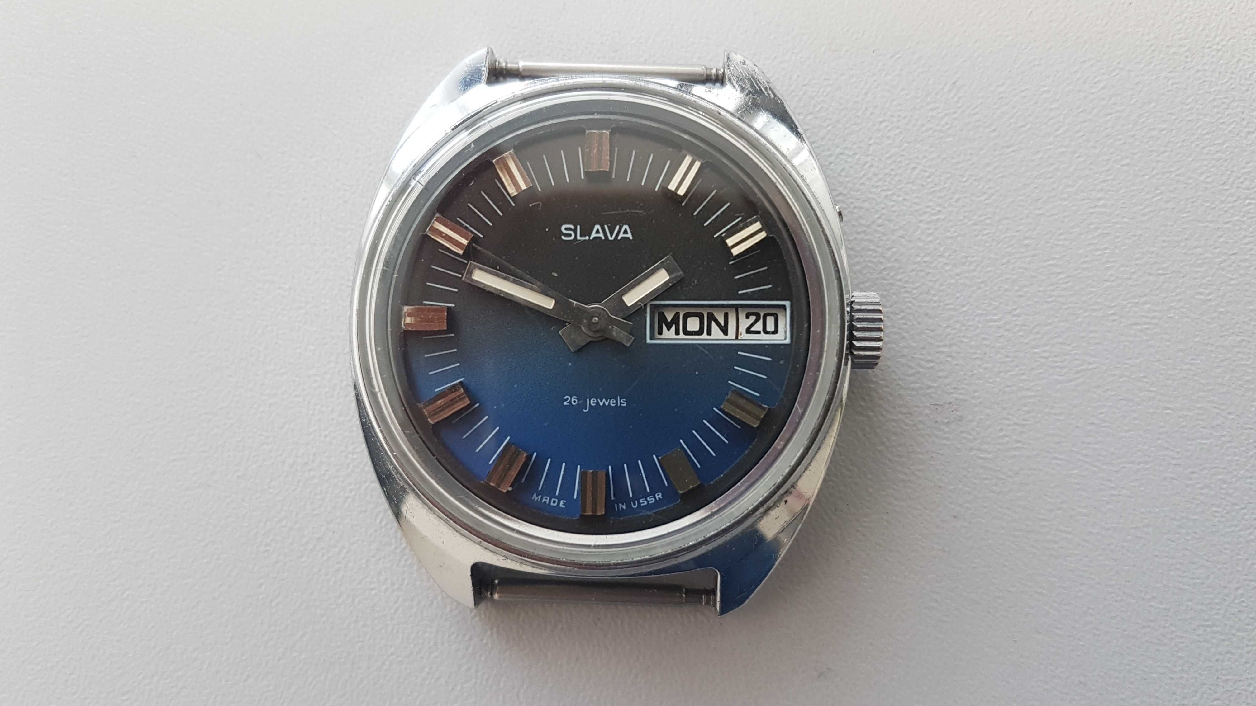 SLAVA 26 Jewels USSR cal. 2428 – Blue Dial