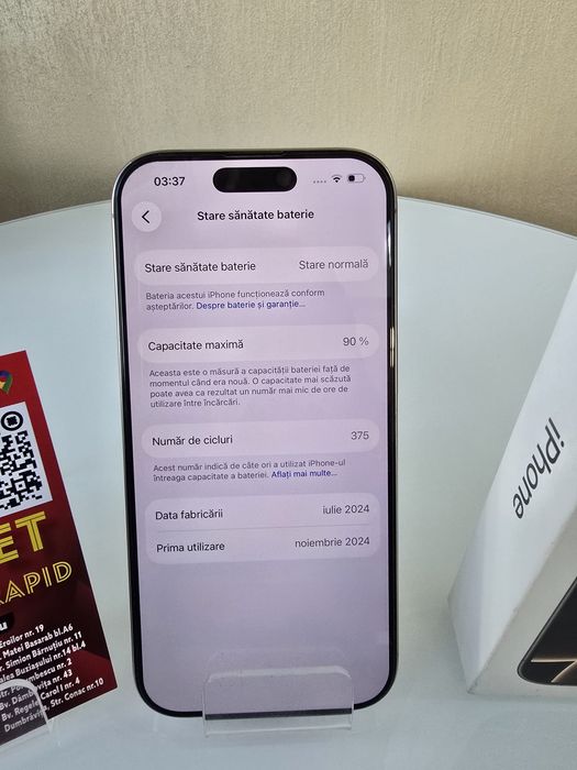 Iphone 16 Pro 256gb Amanet BKG