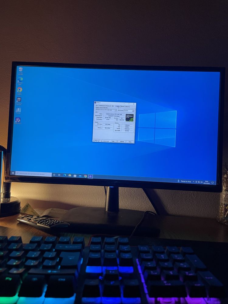 Pc Gaming + Monitor 24 inch