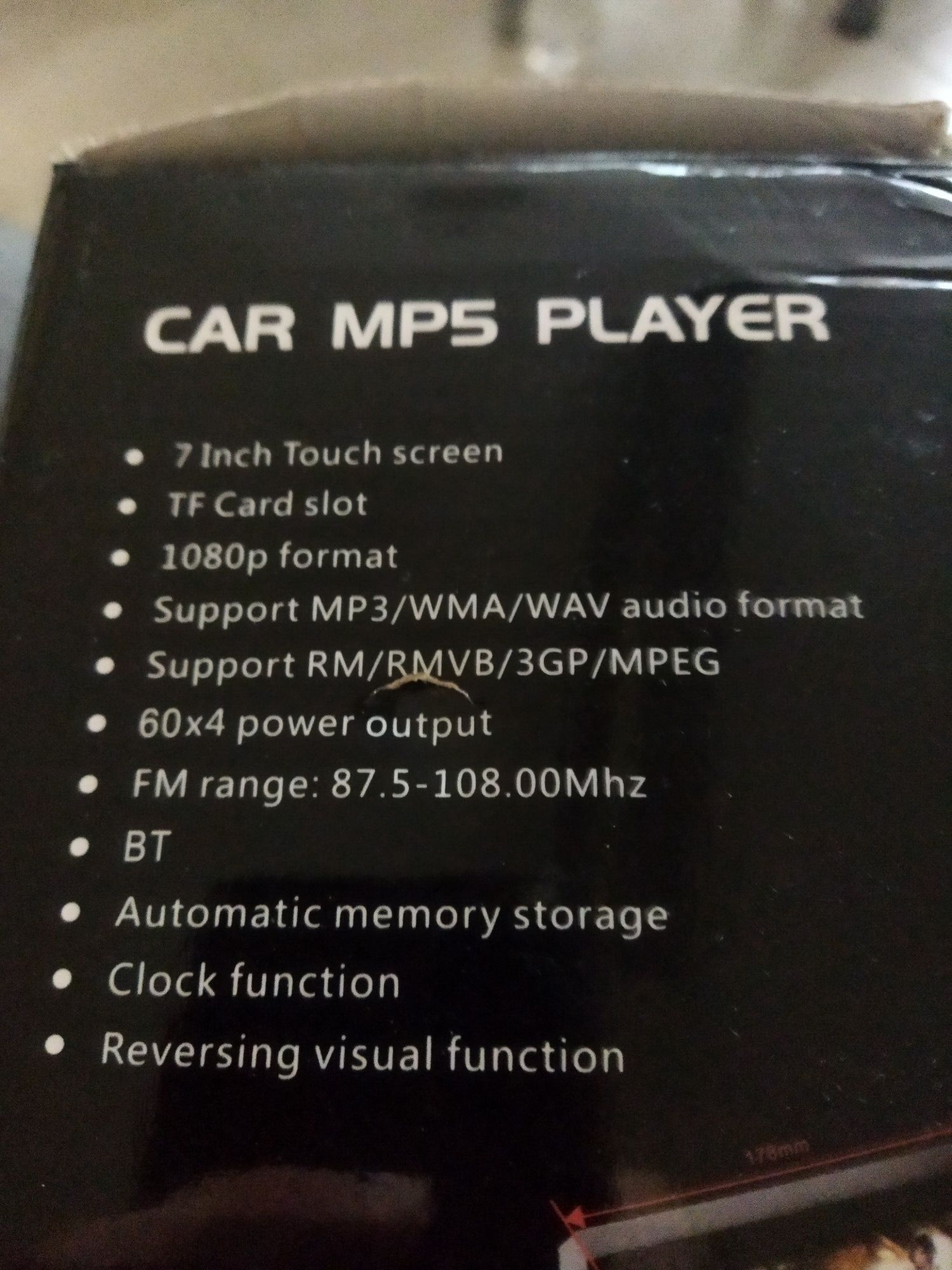 Car mp5 player СД плеър аудио стерео audio stereo навигация