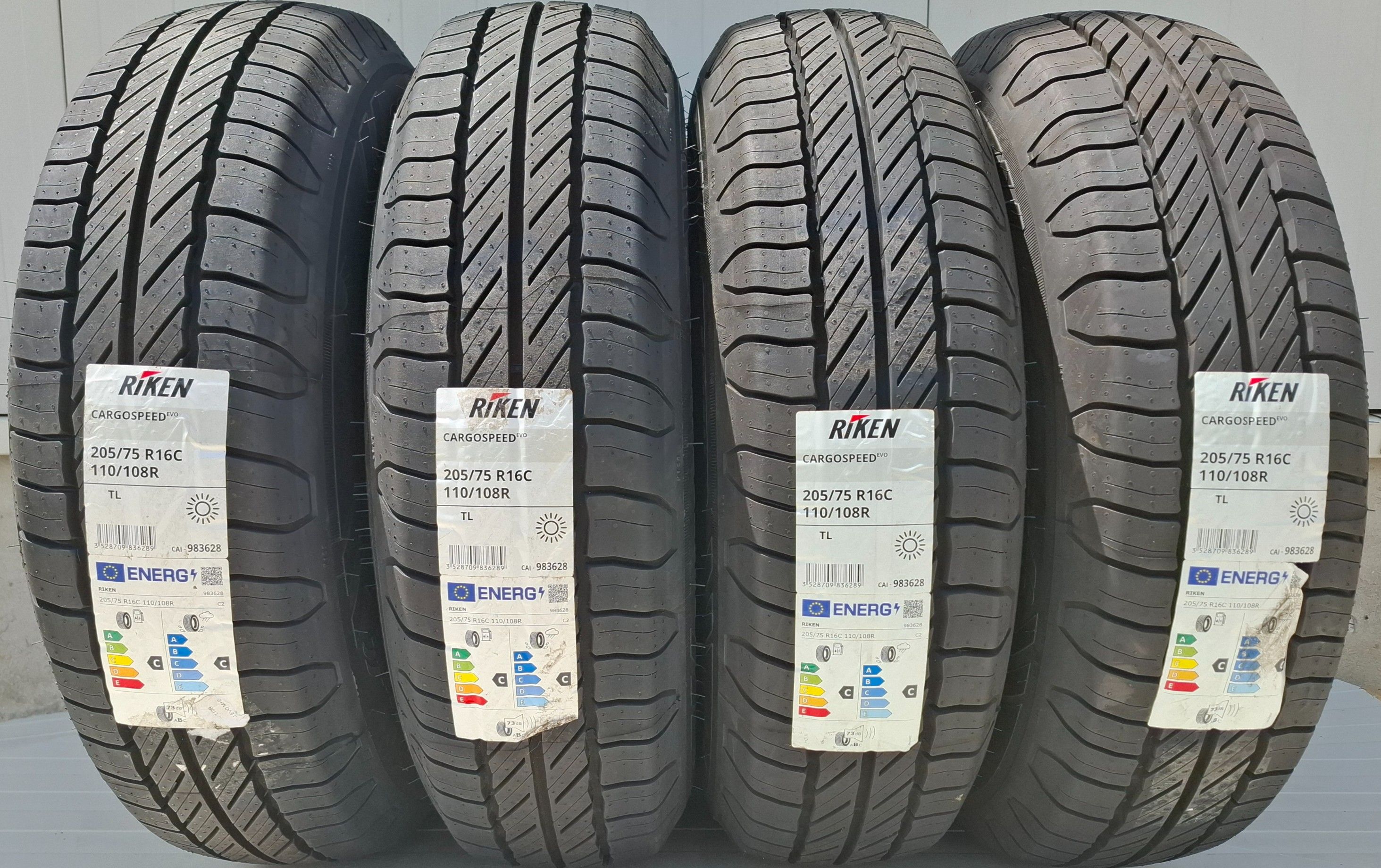 205/75 R16C, 113T, RIKEN (by Michelin), Anvelope vara M+S