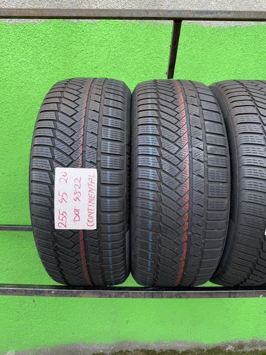255/45/20 M+S CONTINENTAL DOT 21/22 Stare bună
