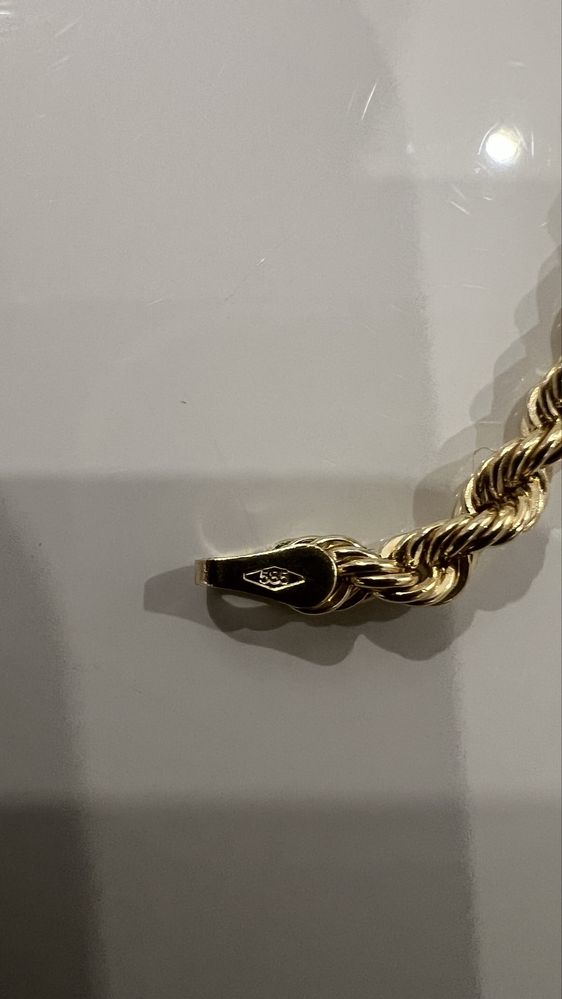 Lanț aur galben 14k nou. Greutate:7,3g, Lungime:65cm, Grosime:3mm