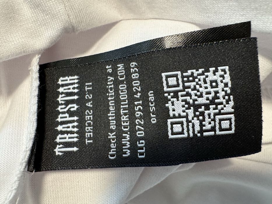 Ново! Trapstar x Central Cee "Can't Rush Greatness" White T-shirt