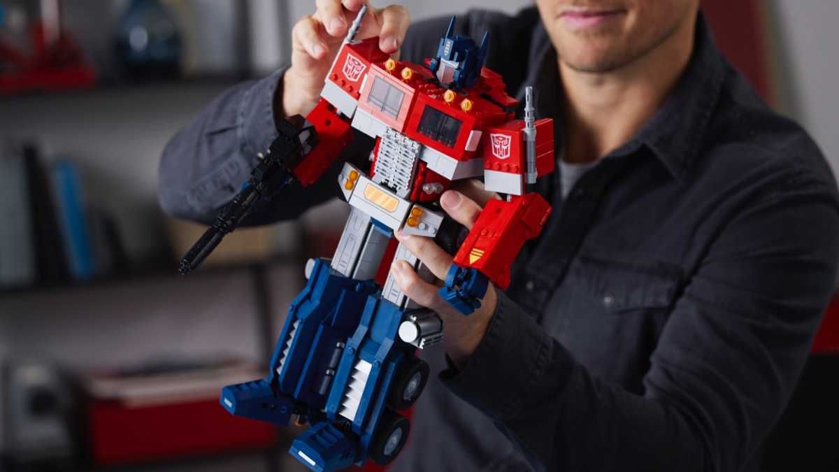 TIP robot lego creator expert Transformers Optimus Prime 10302