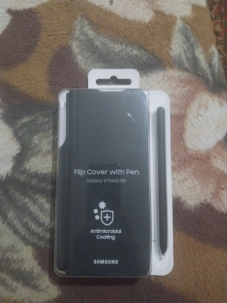 Flip Cover With Pen .Galaxy Z Fold3 5G