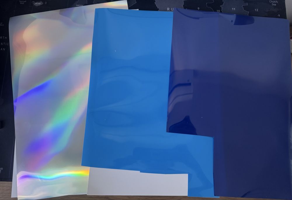 Самозалепващ винил-фолио