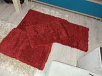 Set covoare culoare roșie